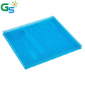 Malaysia Wholesale Price Skylight Dome 4X8 Plastic Twinwall Polycarbonate Hollow Sheet Roofing Sheet For Wall Panel